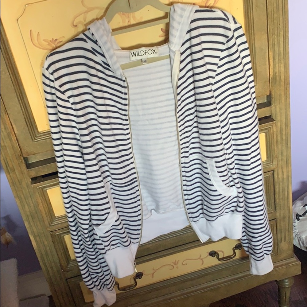 Zip up Wildfox hoodie